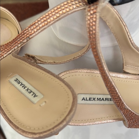 Alex Marie Blush Pink Kitten Heel Sling Back - Picture 2 of 12